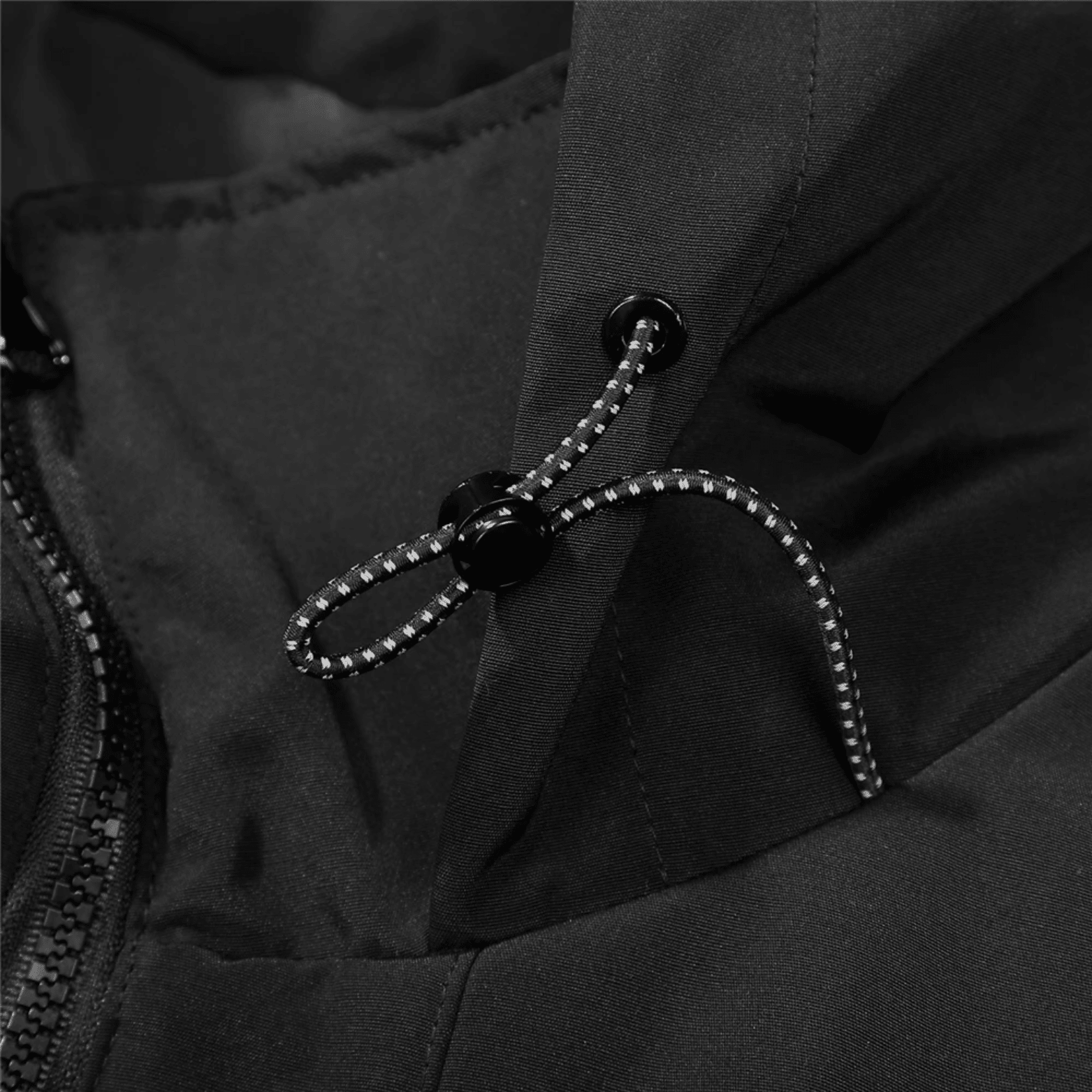 Lange taktische Techwear-Trenchjacke für Herren – Wintermantel