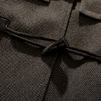 Herenwindbreaker-trenchcoat met capuchon