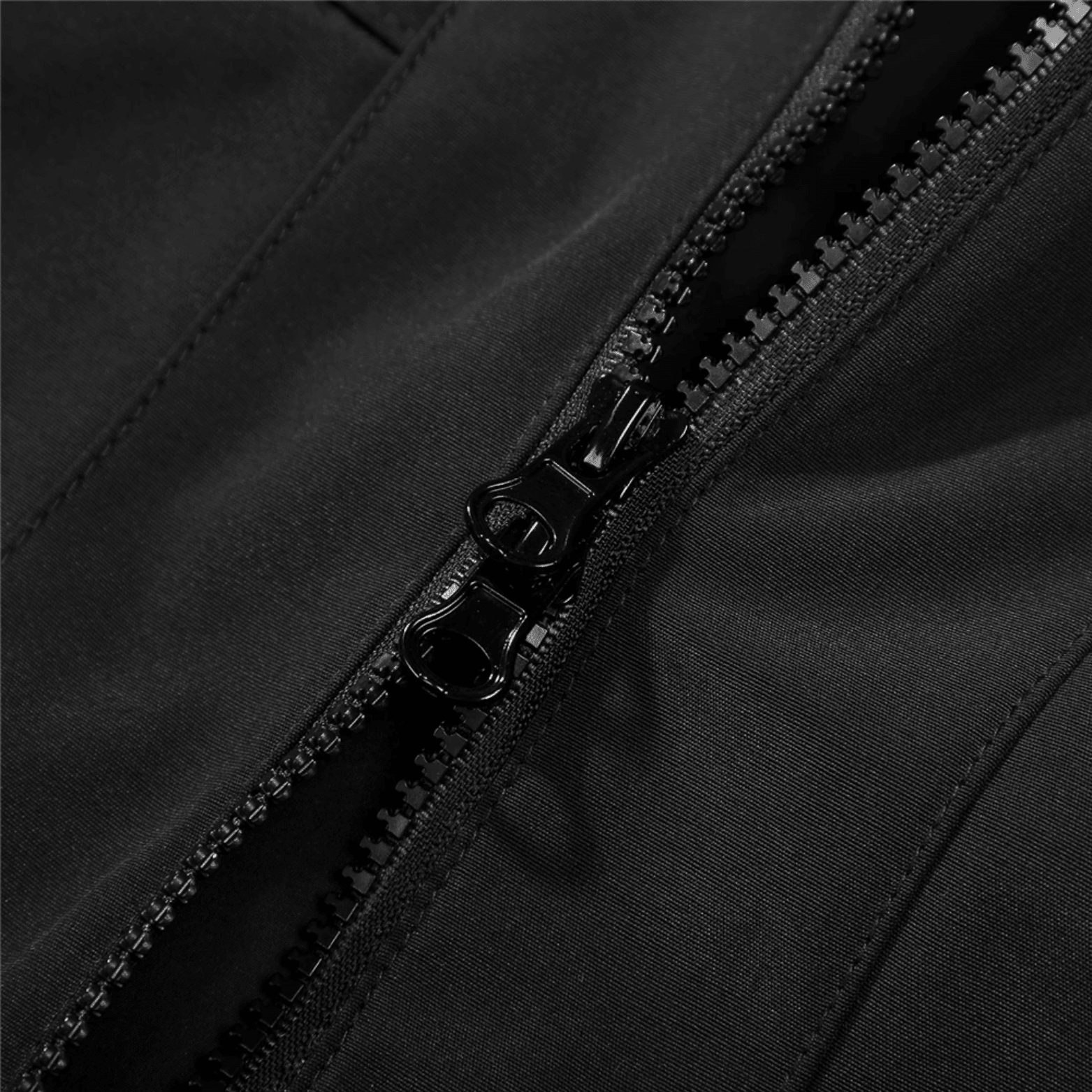 Lange taktische Techwear-Trenchjacke für Herren – Wintermantel