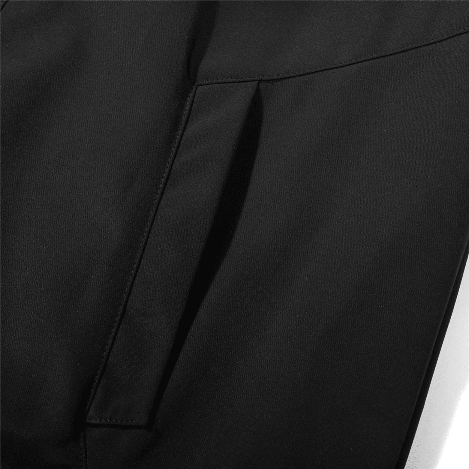 Lange taktische Techwear-Trenchjacke für Herren – Wintermantel