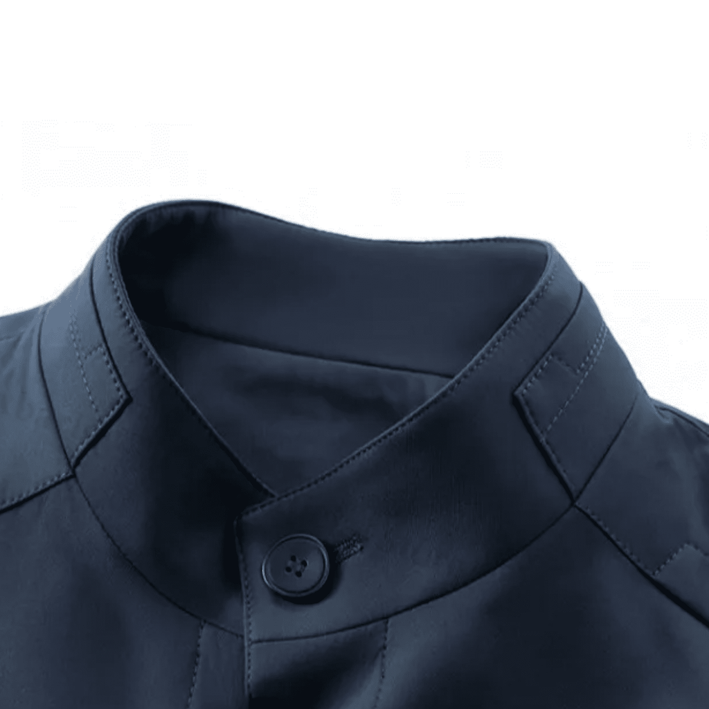 Herren-Trenchcoat mit Stehkragen