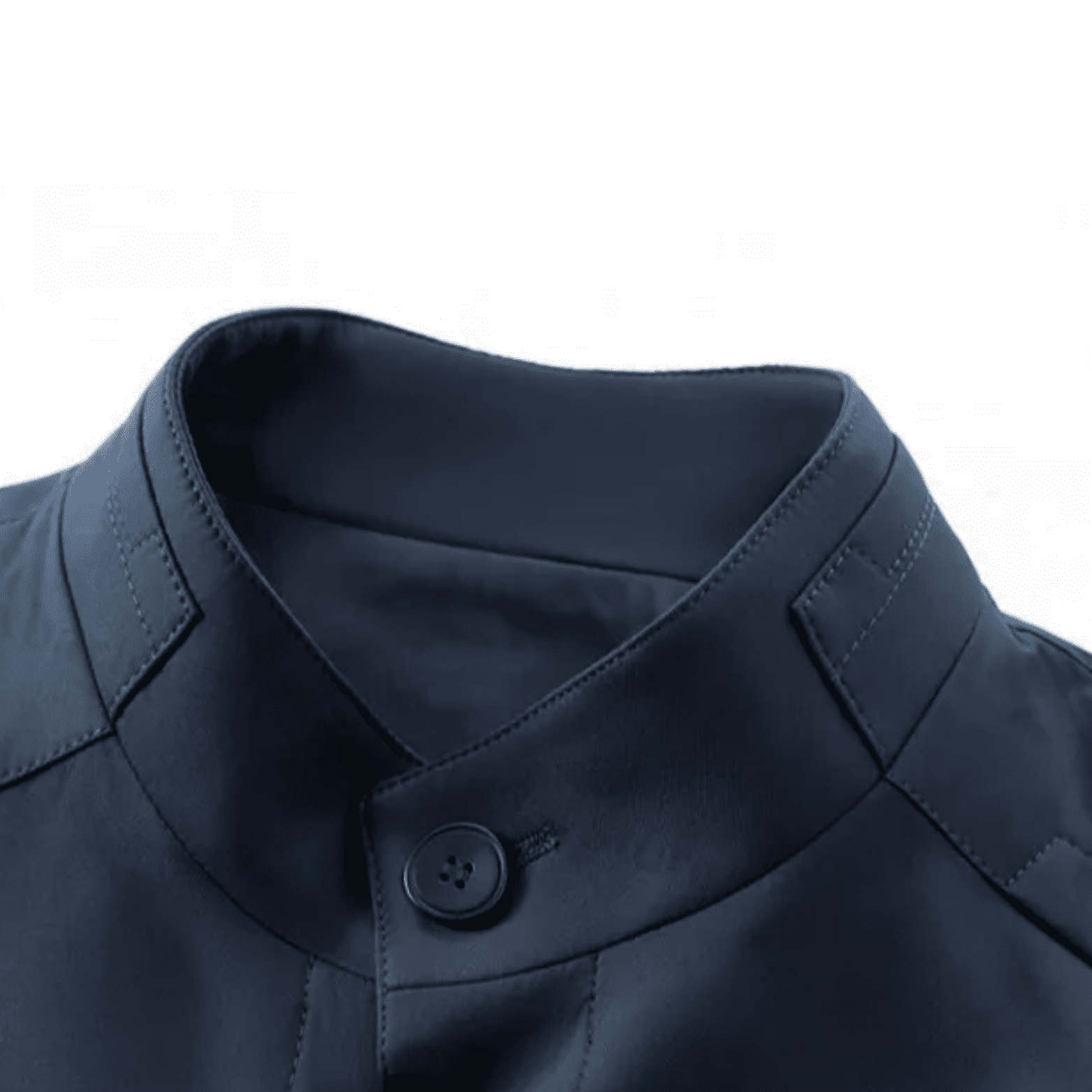 Herren-Trenchcoat mit Stehkragen