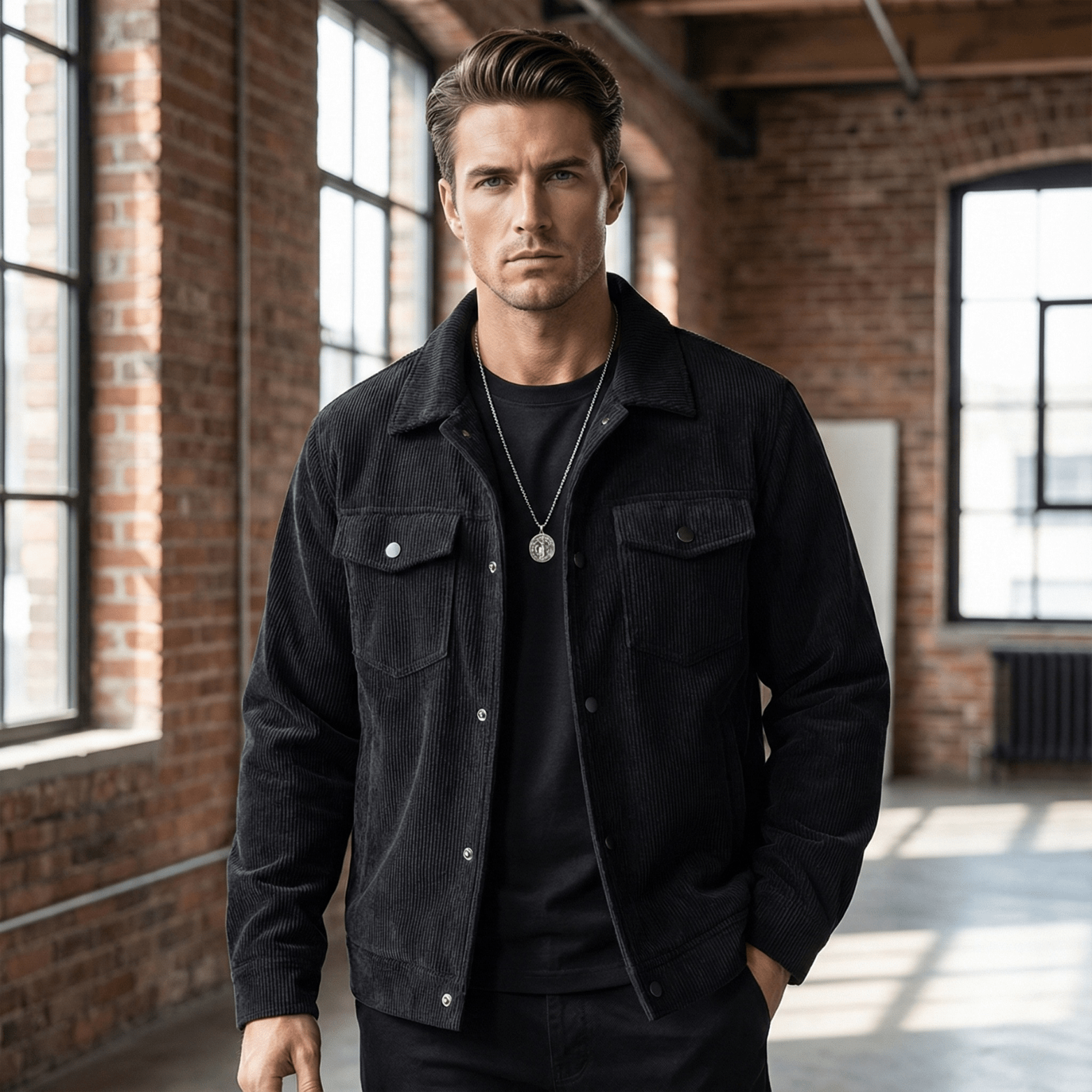 Men's Wide-Rib Corduroy Jacket
