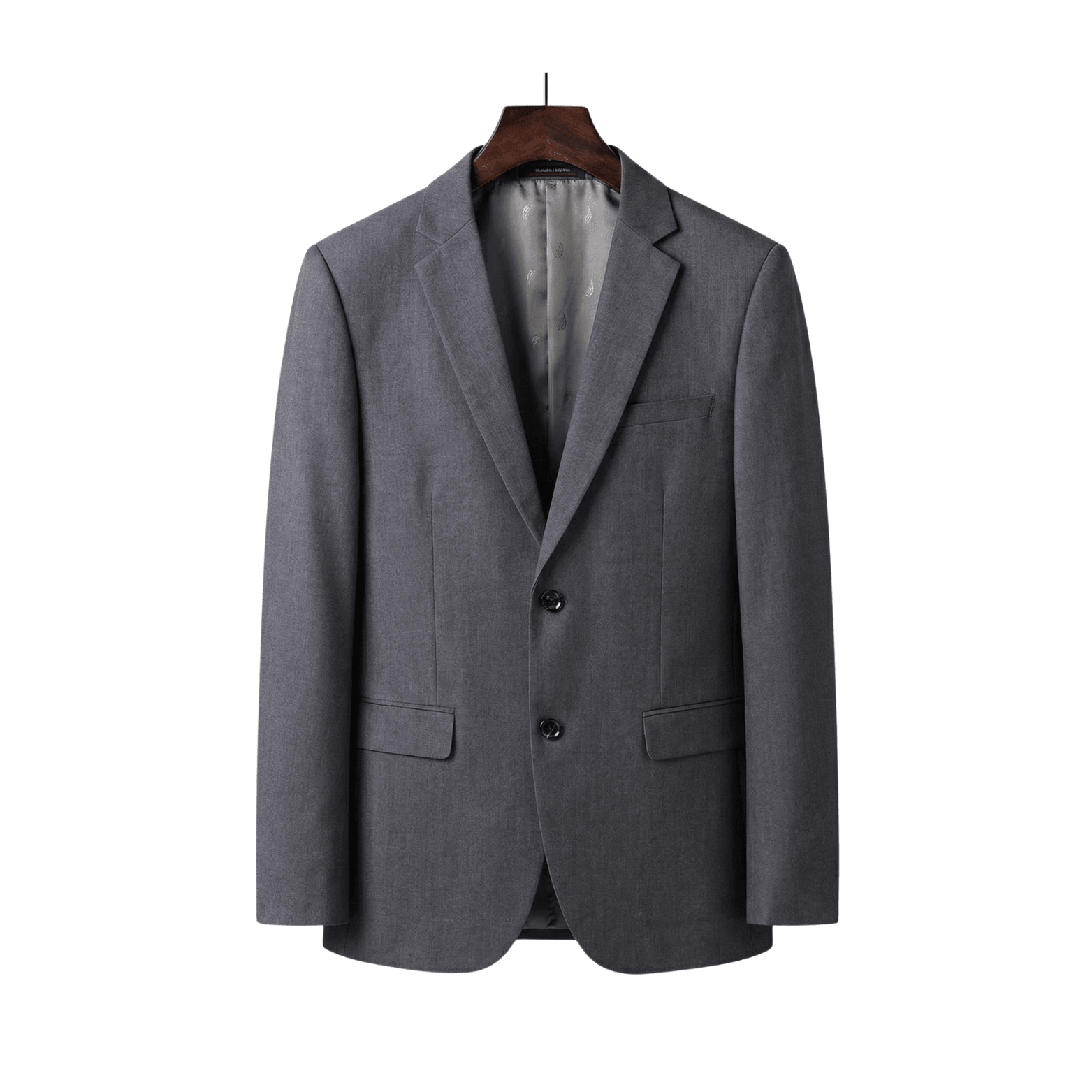 Men's Single-Button Business Blazer
