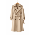 Herren-Trenchcoat mit zweireihiger Knopfleiste